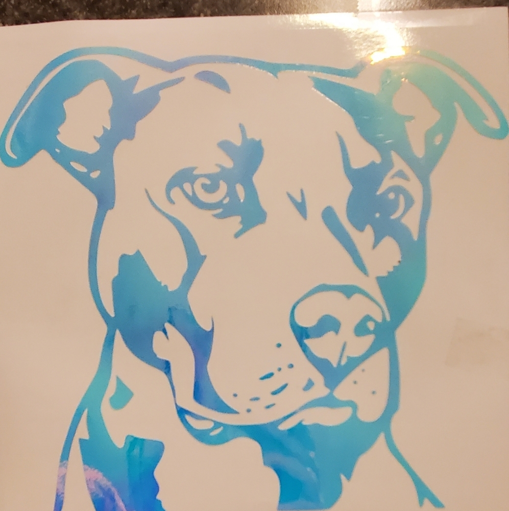 Pitbull Permanent Vinyl Decal
